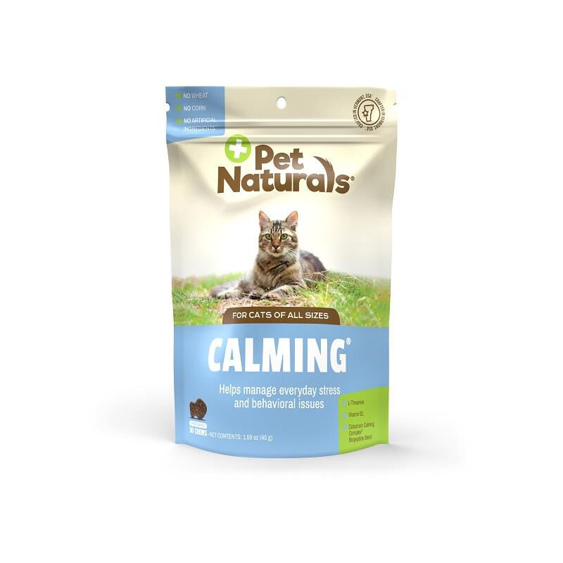 Pet Naturals Calming Soft Chews for Cats Anxiety Medication Allivet
