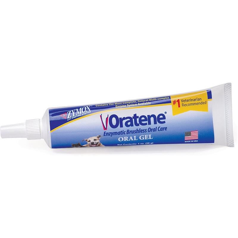 Oratene Veterinarian Antiseptic Oral Gel 1 Oz for dogs and cats