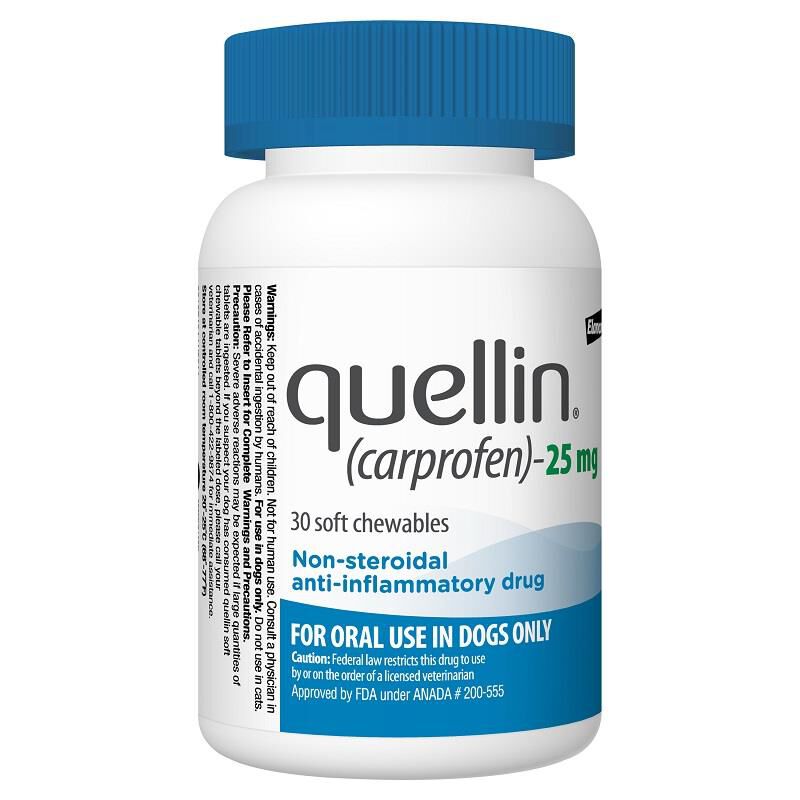 Quellin 25 mg, 30  Soft Chewable Tablets
