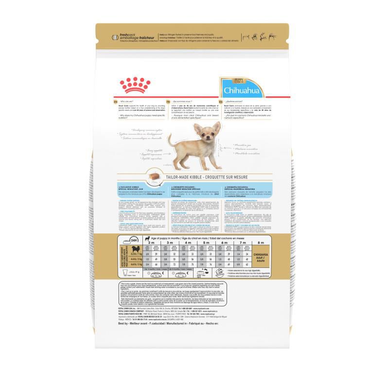 Royal Canin Breed Health Nutrition Chihuahua Puppy Dry Dog Food, 2.5 lb bag
