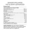 NaturVet Senior Hip & Joint Advanced Formula, 90 Tabs