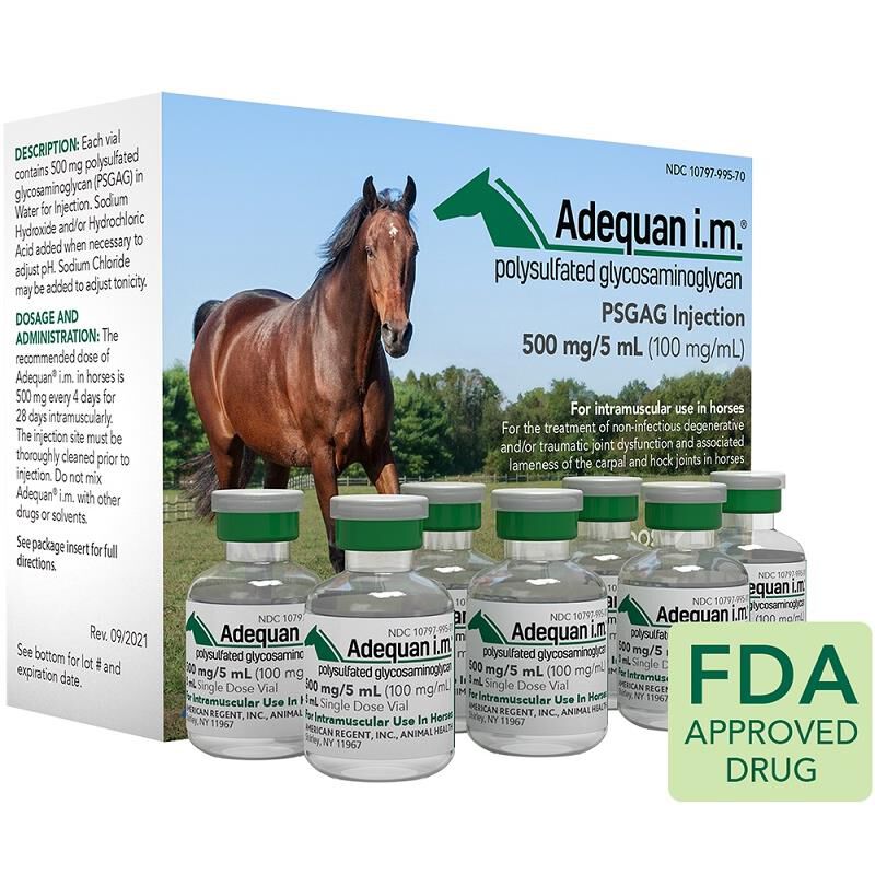 Adequan I.M. Equine 500 mg/5 ml for Horses Allivet