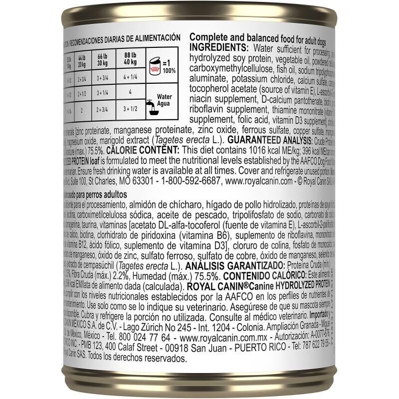 Royal Canin Veterinary Diet Hydrolyzed Protein Loaf Canned Dog Food, 12 x 13.7 oz cans