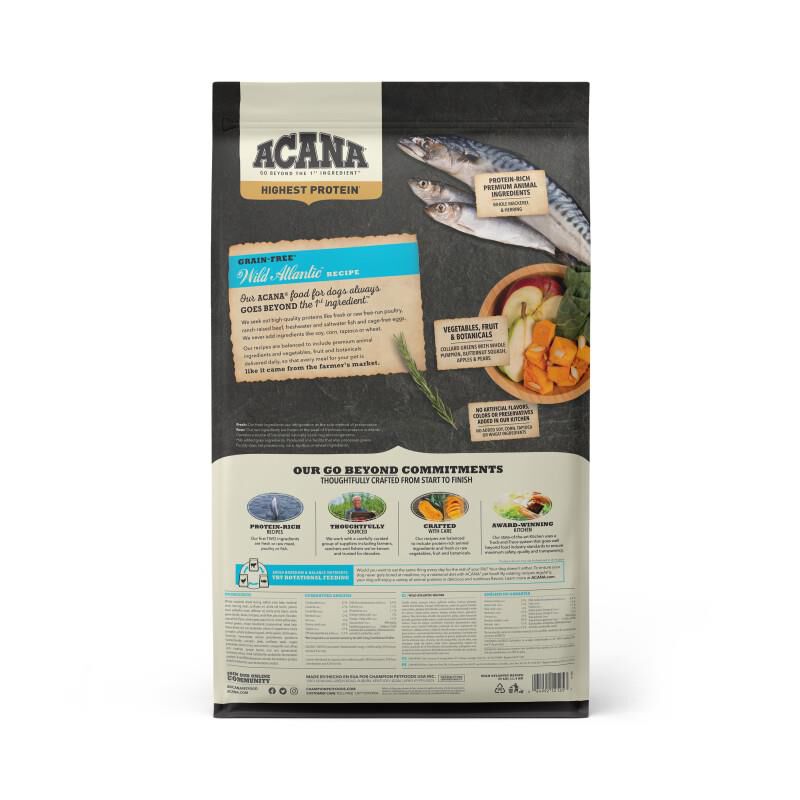 Acana Regionals Wild Atlantic Dry Dog Food, 25 lbs