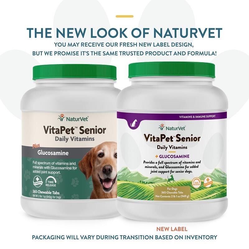 NaturVet VitaPet Senior, 365 Tabs