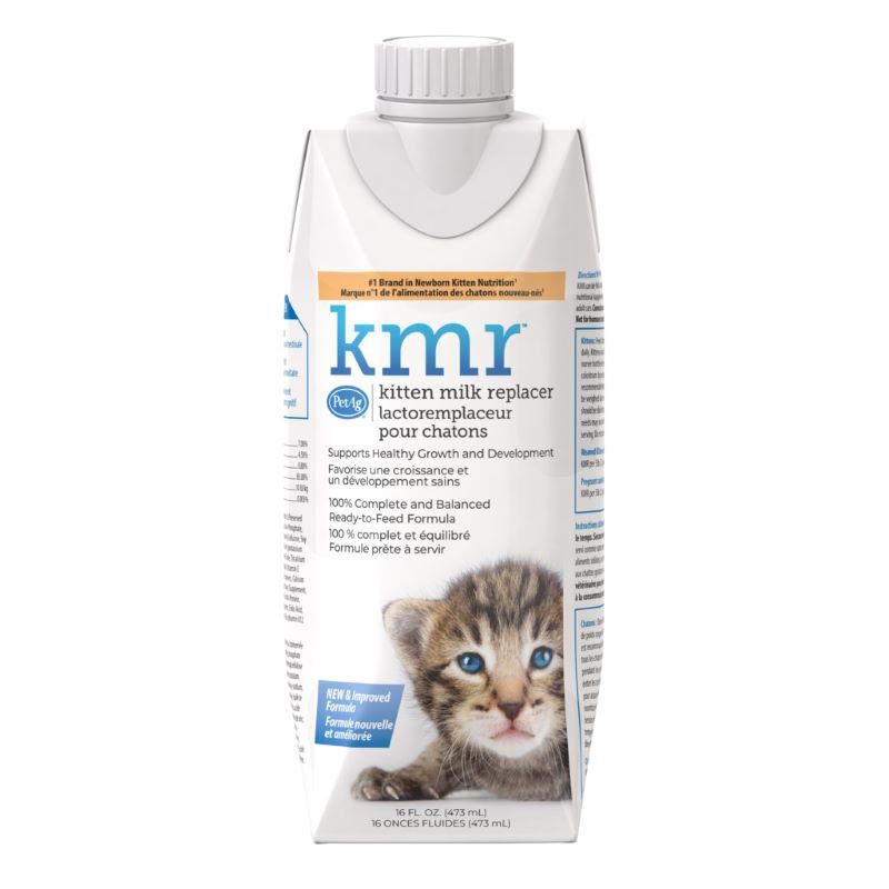 PetAg KMR Kitten Milk Replacer Liquid, 16 oz