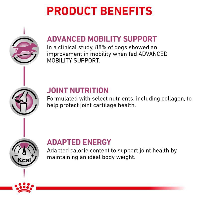 Royal Canin Veterinary Diet Adult Advanced Mobility Support Dry Dog Food