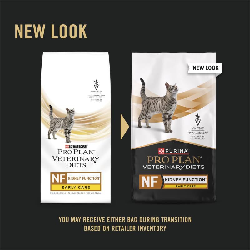 Purina Pro Plan Veterinary Diets NF Kidney Function Early Care Adult Dry Cat Food, 3.15 lbs