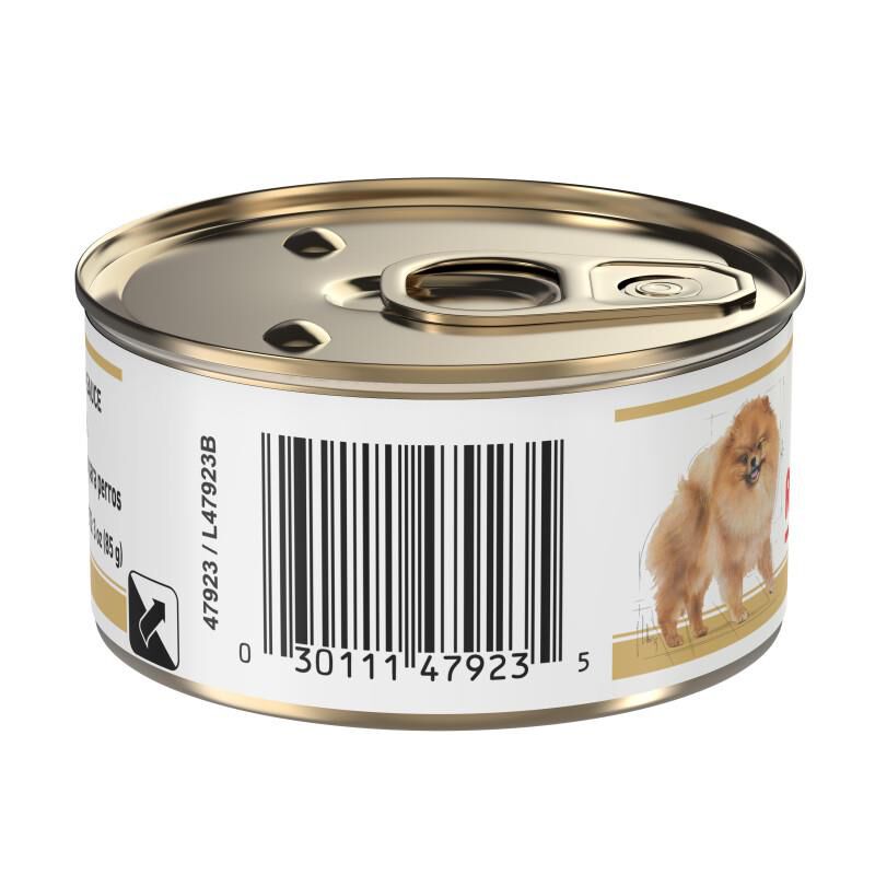 Royal Canin Breed Health Nutrition Pomeranian Adult Loaf in Sauce Canned Dog Food, 24 x 3 oz cans