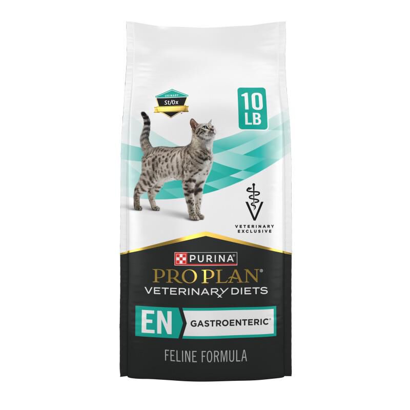 Purina Pro Plan Veterinary Diets EN Gastroenteric Formula Feline Dry Food, 10 lbs