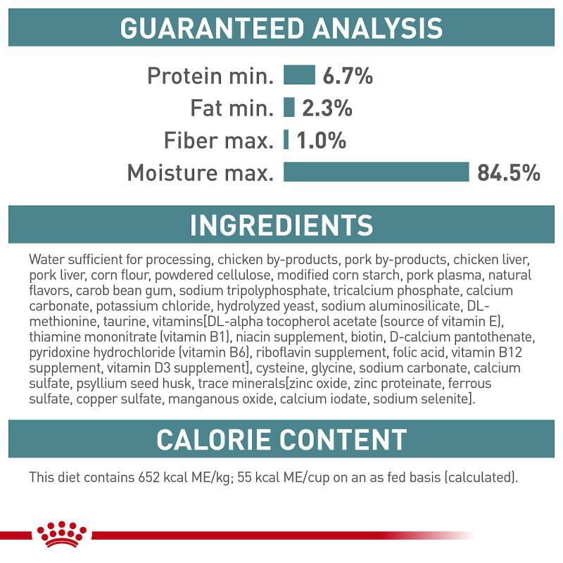 Royal Canin Feline Care Nutrition Adult Hairball Care Thin Slices in Gravy Canned Cat Food, 24 x 3 oz cans
