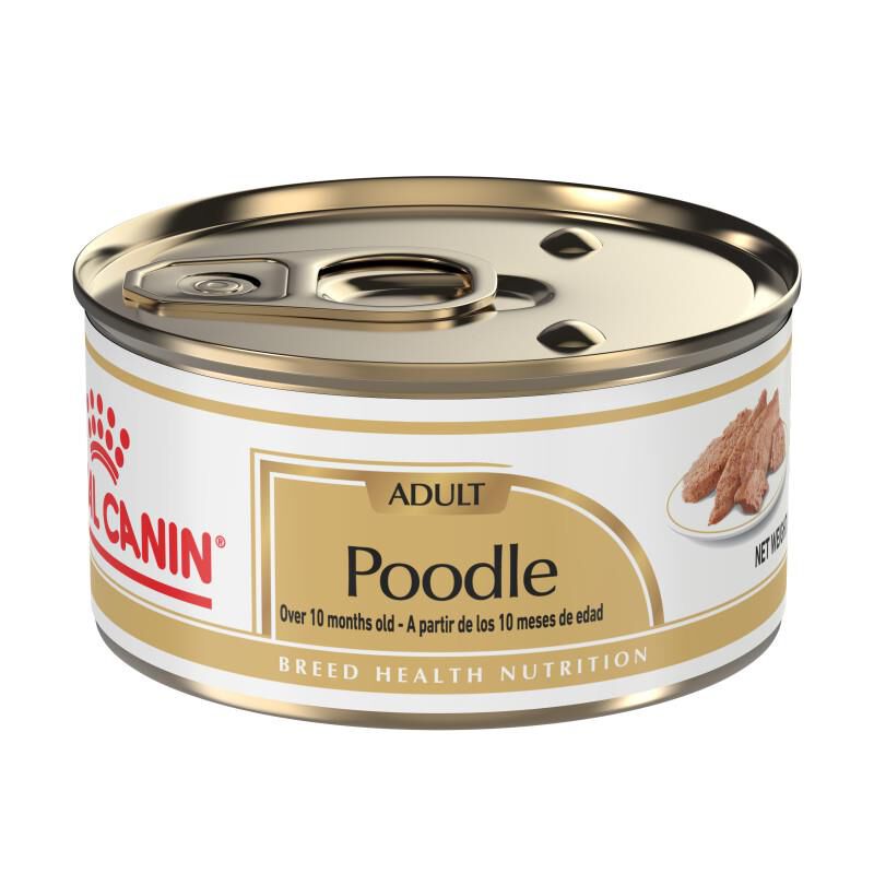 Royal Canin Breed Health Nutrition Adult Poodle Loaf in Sauce Canned Dog Food, 24 x 3 oz cans