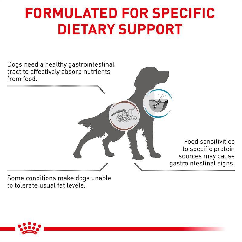 Royal Canin Veterinary Diet Adult Multifunction Gastrointestinal Low Fat + Hydrolyzed Protein Dry Dog Food
