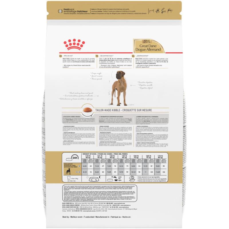 Royal Canin Breed Health Nutrition Great Dane Adult Dry Dog Food, 30 lb bag