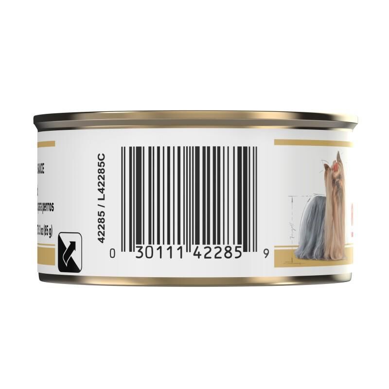 Royal Canin Breed Health Nutrition Adult Yorkshire Terrier Loaf In Sauce Canned Dog Food, 24 x 3 oz cans