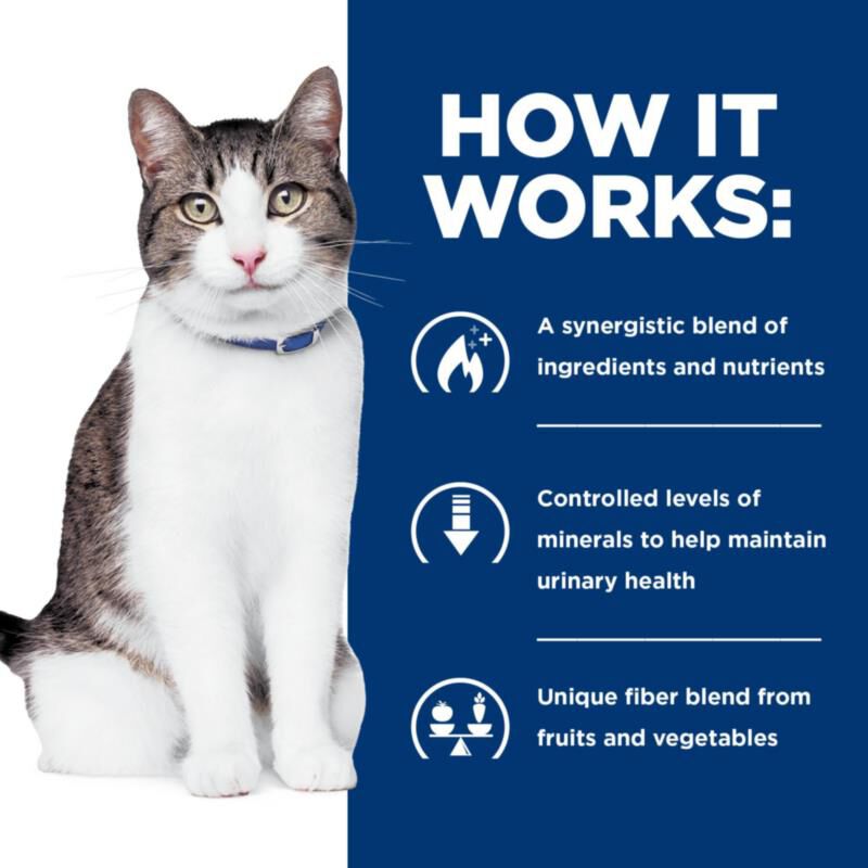 Hill's Prescription Diet c/d Multicare + Metabolic Weight Chicken Flavor Dry Cat Food, 12 lbs