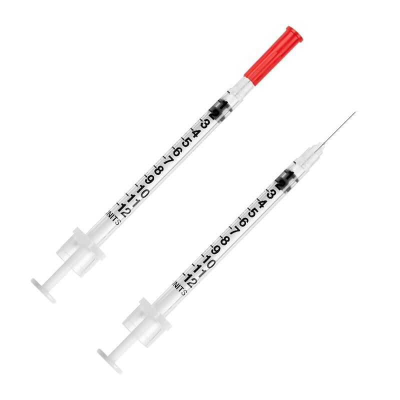 UltiCare VetRx U-40 Insulin Syringes, 0.3cc - 29G x 12.7mm (0.5"), 100ct Box
