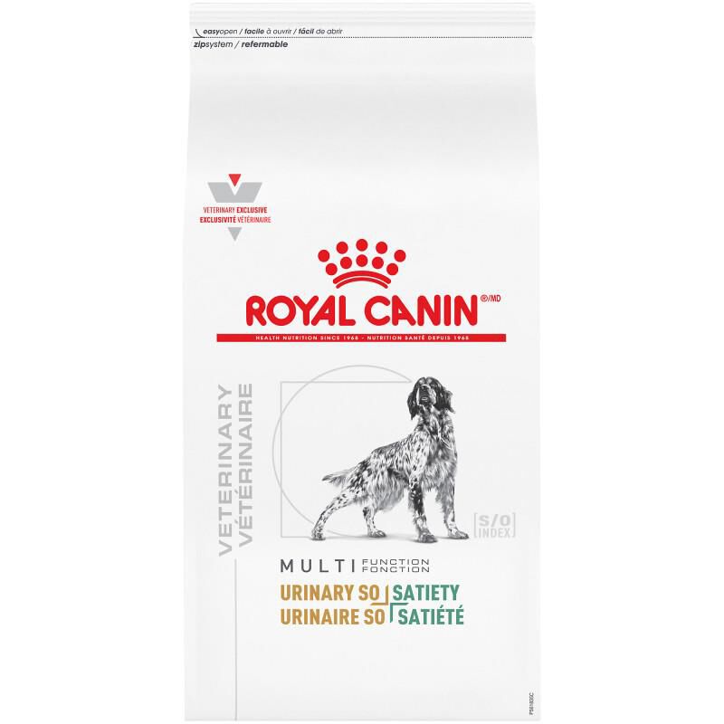 Royal Canin Veterinary Diet Adult Multifunction Urinary SO + Satiety Dry Dog Food, 17.6 lb. bag