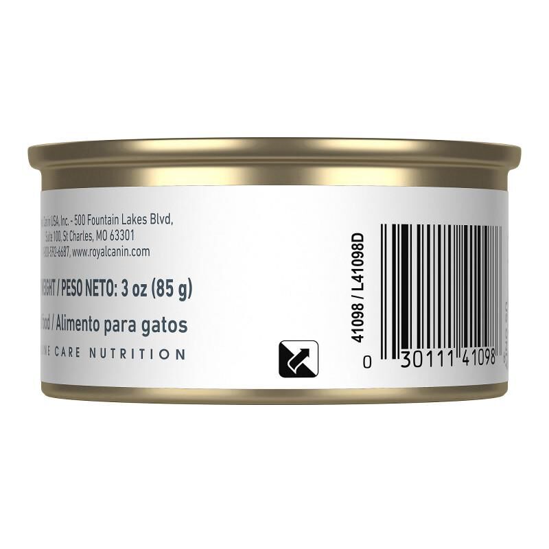 Royal Canin Feline Care Nutrition Hair & Skin Care Loaf in Sauce Adult Canned Cat Food, 24 x 3 oz cans