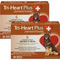 Tri-Heart Plus Chewable Tablets for Dogs 51-100 lbs Brown, 12 Month Supply