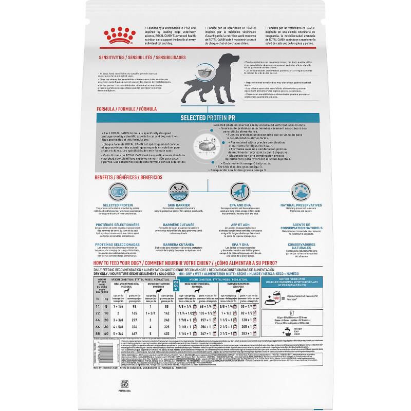 Royal Canin Veterinary Diet Selected Protein Potato & Rabbit Adult Dry Dog Food, 7.7 lb bag