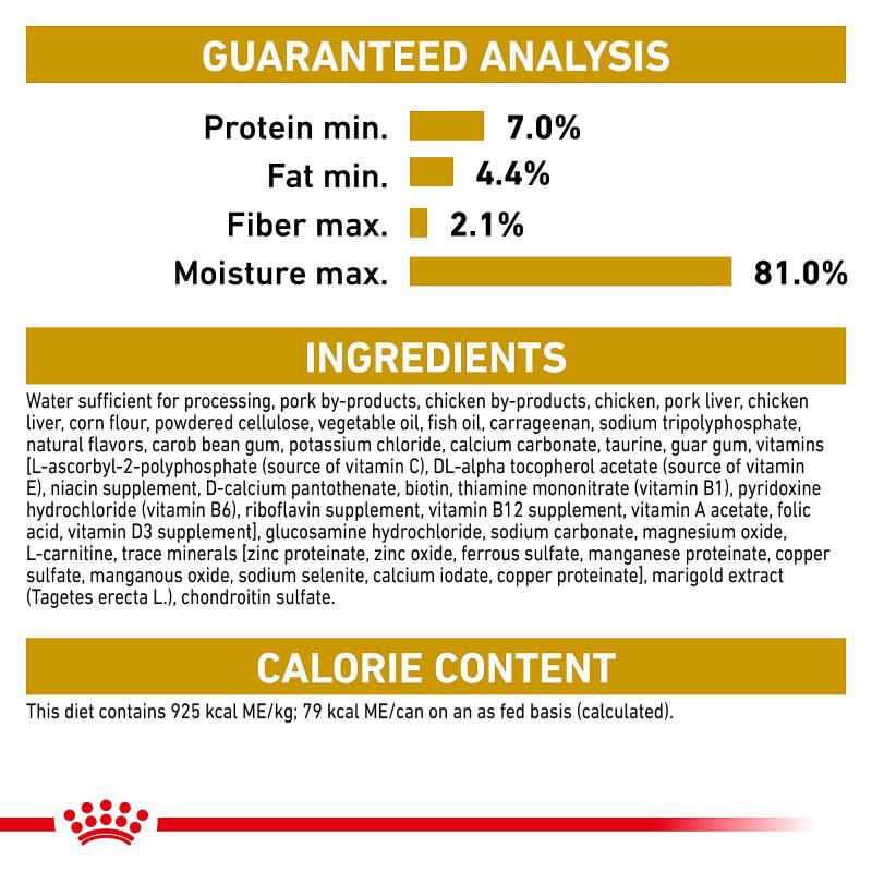 Royal Canin Breed Health Nutrition Adult Dachshund Loaf in Sauce Canned Dog Food, 24 x 3 oz cans