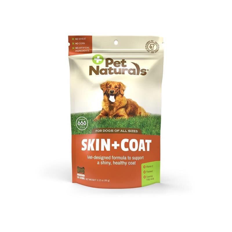Pet Naturals Skin and Coat Supplement for Dogs Allivet