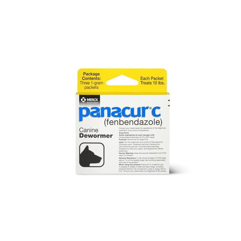 Panacur C Canine Dewormer 3x1 gm