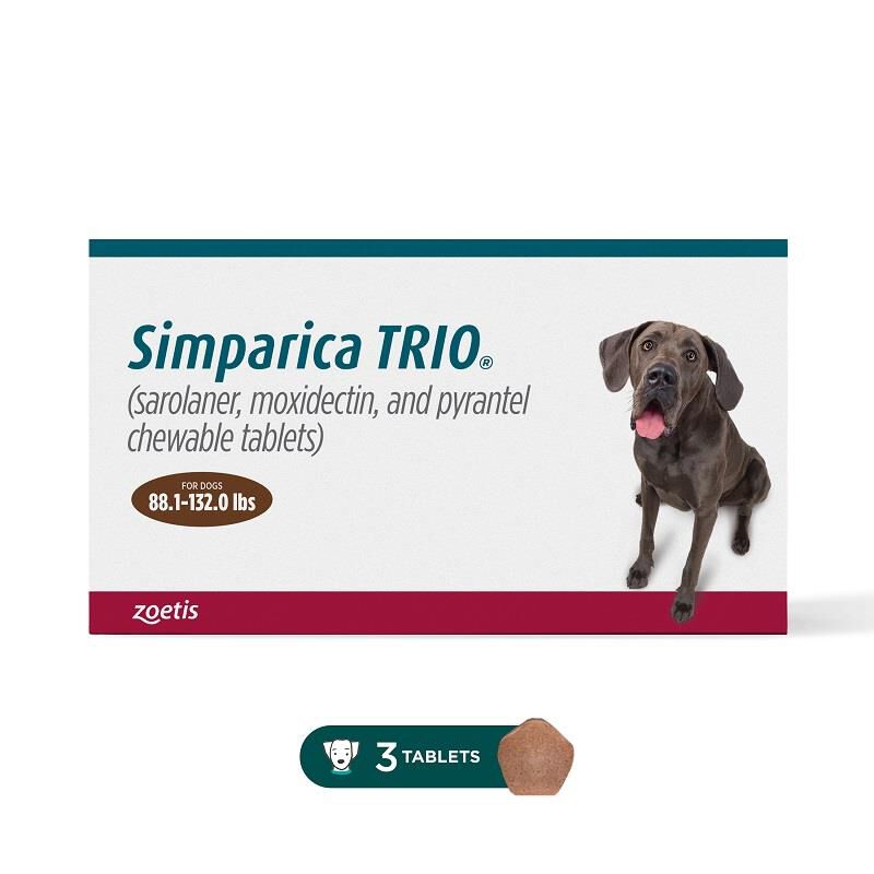 Simparica Trio for Dogs for Heartworm, Fleas Ticks