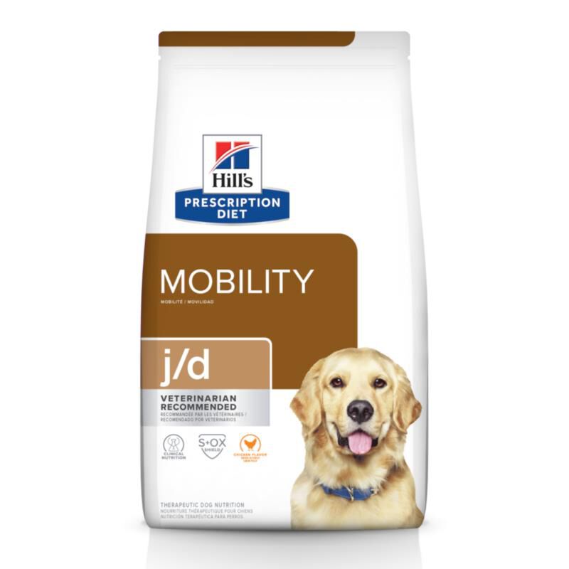 Hill's Prescription Diet j/d Joint Care Chicken Flavor Dry Dog Food, 27.5 lbs