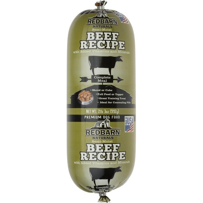 Redbarn Beef Recipe Dog Food Roll