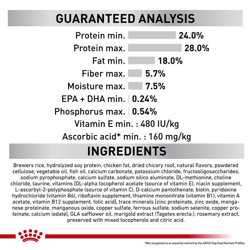 Royal Canin Veterinary Diet Adult Multifunction Renal Support + Hydrolyzed Protein Dry Cat Food, 6.6 lb bag