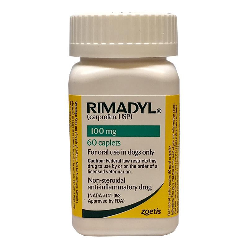 Rimadyl Caplets 100 mg 60 Ct.
