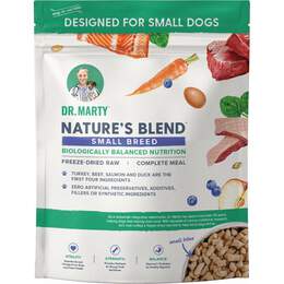 Dr. Marty Nature's Blend Small Breed Freeze Dried Raw Dog Food, 16 oz