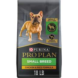 Purina Pro Plan Focus Adult Small Breed Formula Dry Dog Food, 18 lbs