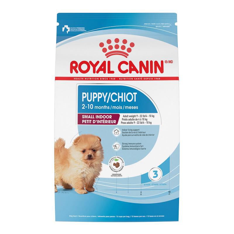Royal Canin Size Health Nutrition Small Indoor Puppy Dry Food, 2.5 lb bag