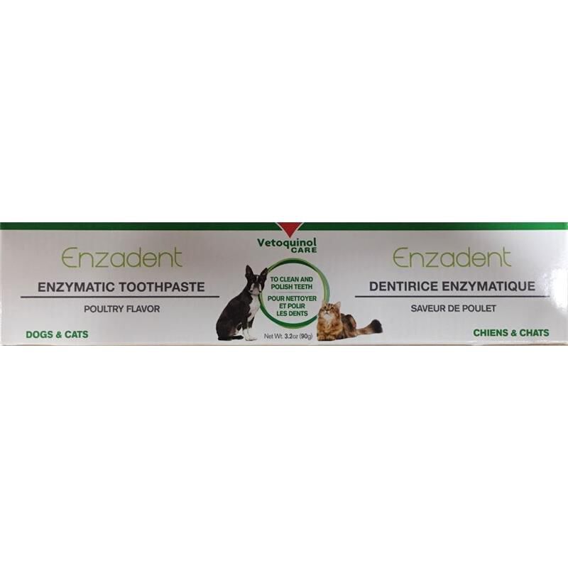 Enzadent Enzymatic Poultry Flavored Toothpaste 90 Gm for dogs and cats