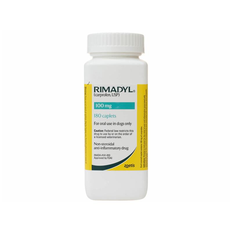 Rimadyl Caplets 100 mg 180 Ct.