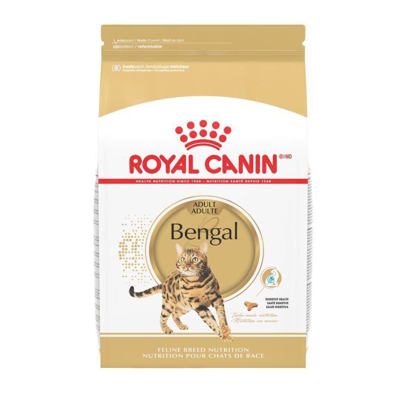 Royal Canin Feline Breed Nutrition Bengal Adult Dry Cat Food, 7 lb bag