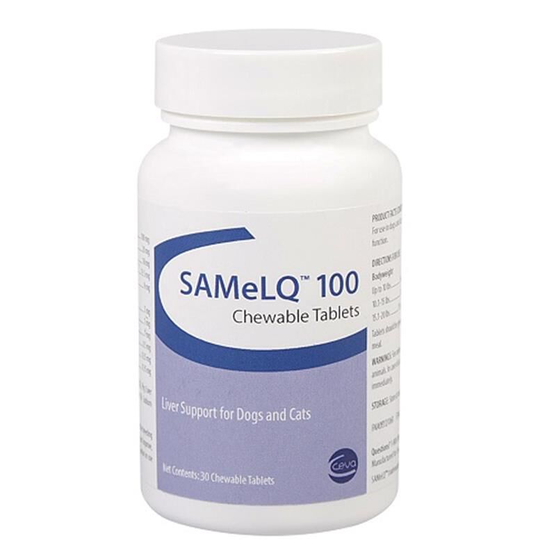 SAMeLQ Chewable Tablets 100 mg, 30 Ct.