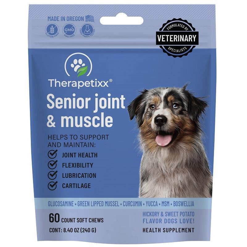 Senior Joint & Muscle Soft Chews for Dogs, 60 ct
