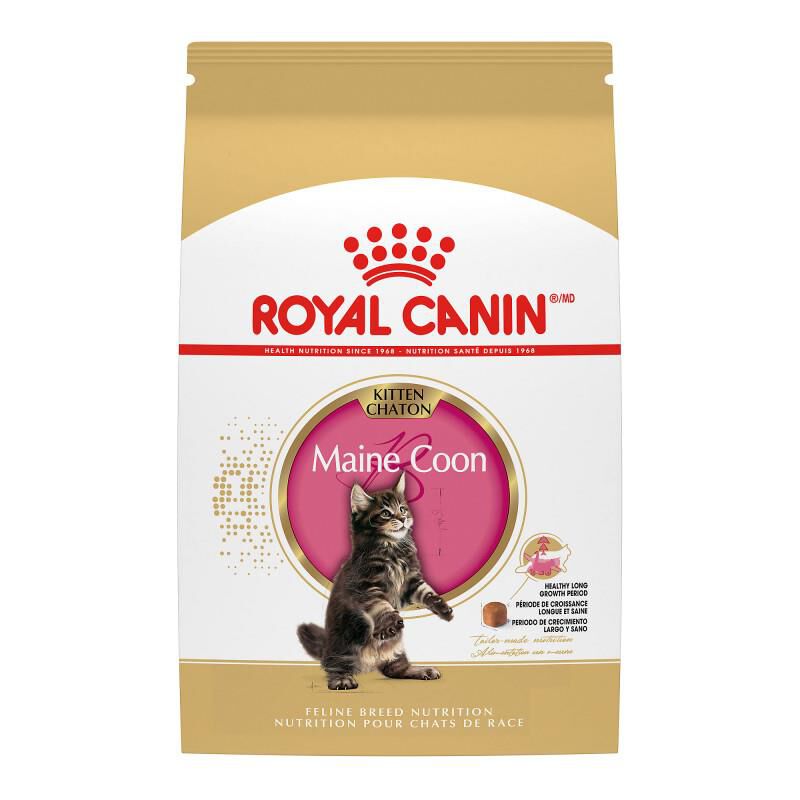 Royal Canin Feline Breed Nutrition Maine Coon Kitten Dry Cat Food, 3 lb bag
