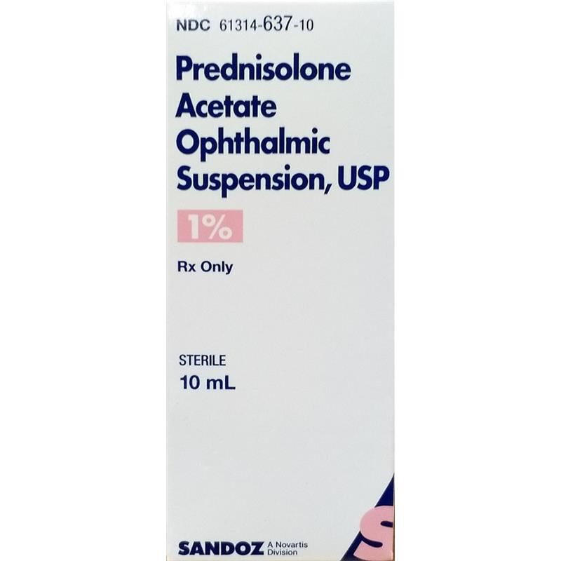 prednisolone acetate eye drops for dogs side effects