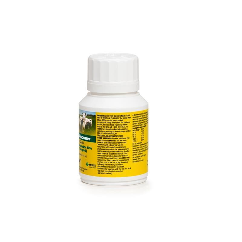 Safe Guard Dewormer For Goats & Livestock 125ml Allivet
