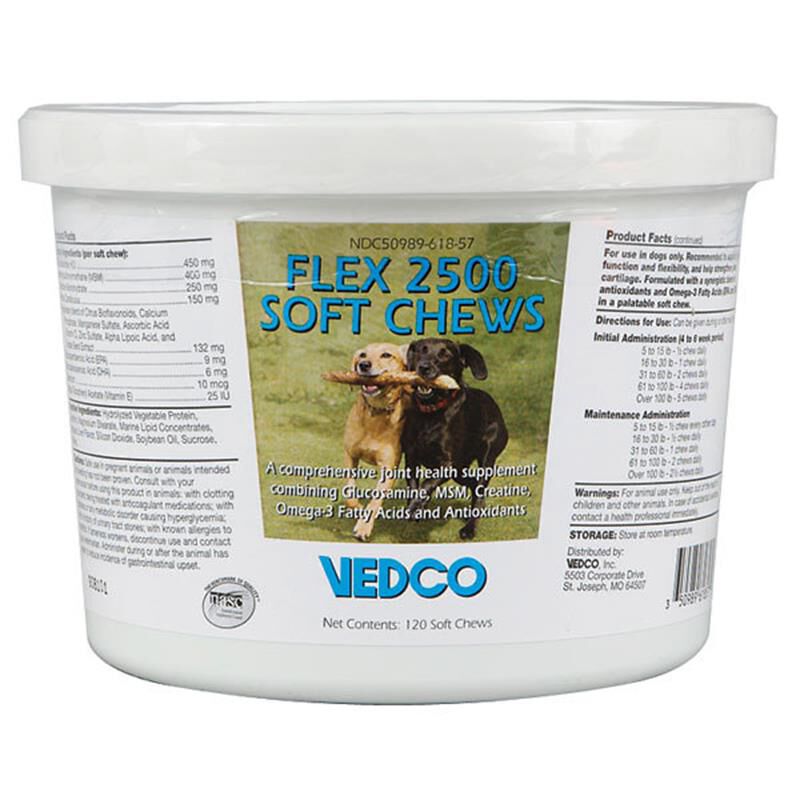 Flex 2500 Soft Chews 120 Ct.
