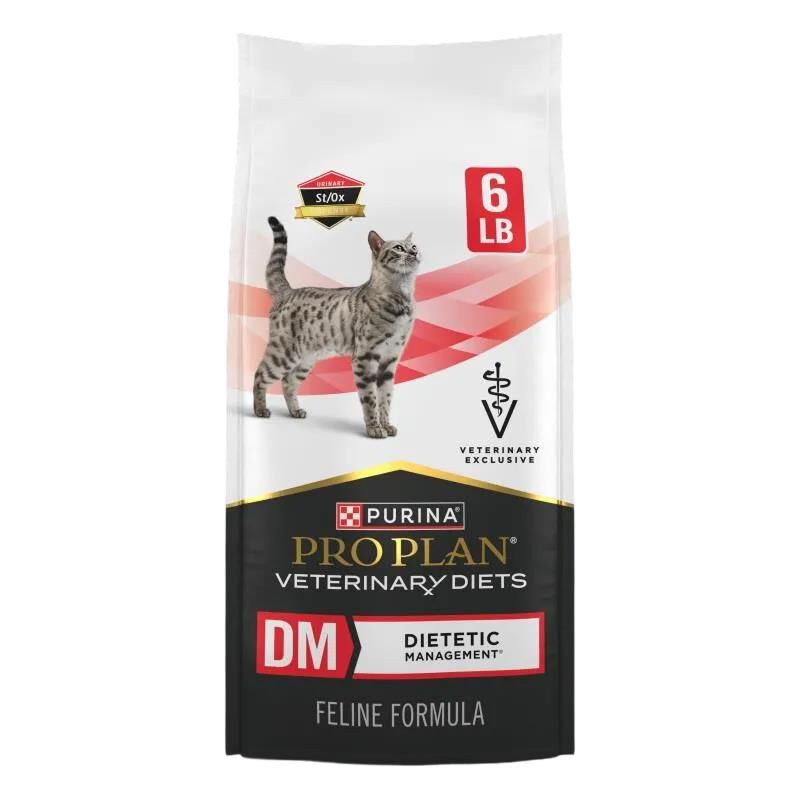 Purina Pro Plan Veterinary Diets DM Dietetic Management Formula Adult Dry Cat Food