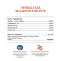 NaturVet Herbal Flea Shampoo, 16 oz