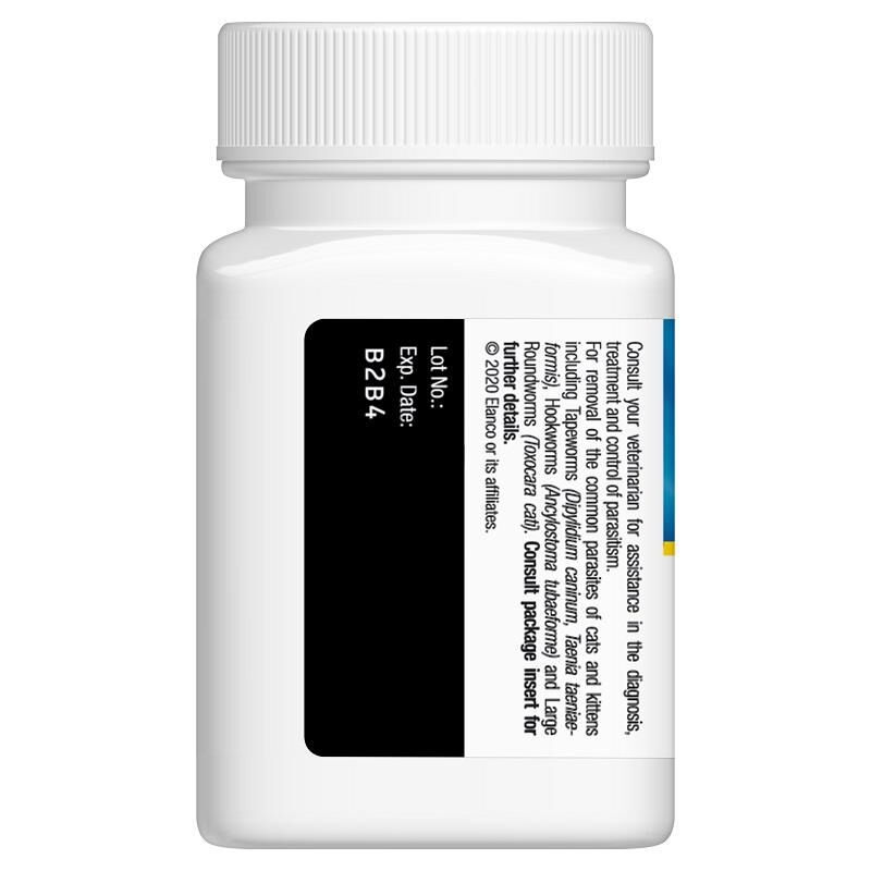 Bayer Animal Health Drontal Tablets Deworming Cats and Kittens, 50 Tablets