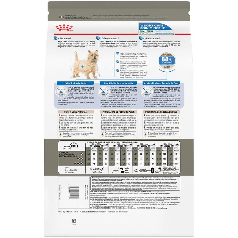Royal Canin Canine Care Nutrition Small Weight Care Adult Dry Dog Food, 13 lb bag