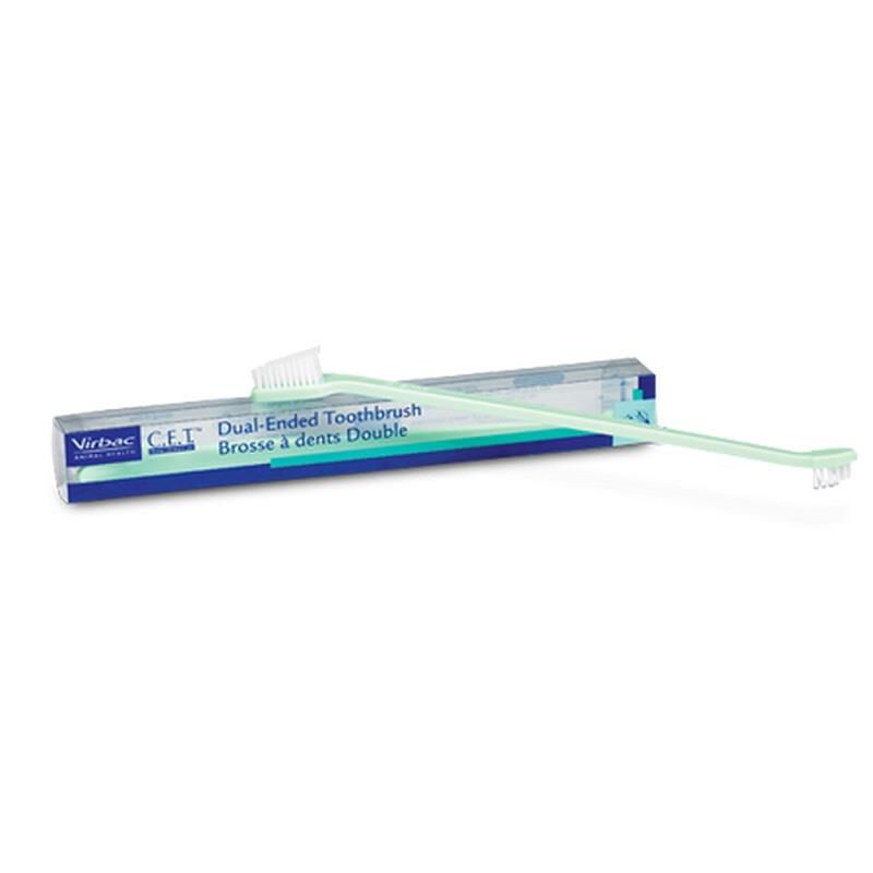 Buy Virbac CET Dual Ended Toothbrush for dogs and cats online